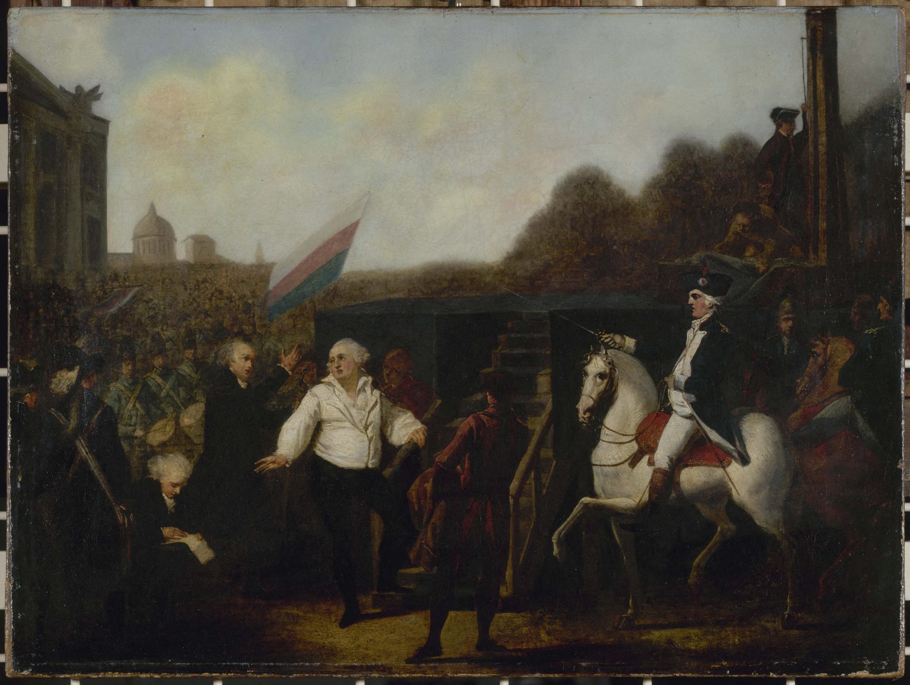 1793年1月21日のルイ16世処刑を描いた絵画